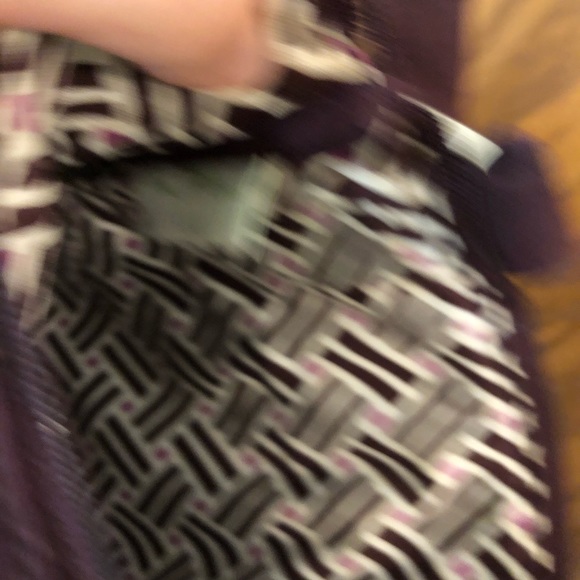 Purple Quilted Vera Bradley Crossbody Bag - Picture 6 of 9